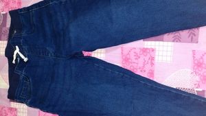 Dark Blue Denim Jeans