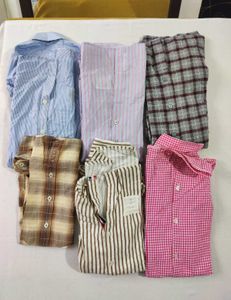 Men 6 Branded Shirts Combo