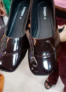 Coffee Brown Marry Jane Flats