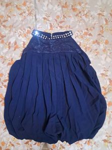 Cute Navy Blue Blouson Top💙💅