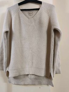 Classic Cream Knit Sweater
