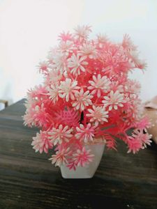 Pink Artificial Plant Decor
