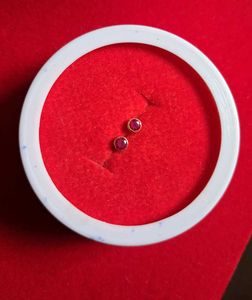 Pink Stud Earrings 😍