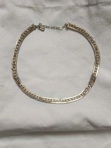 Vintage Gold & Crystal Necklace