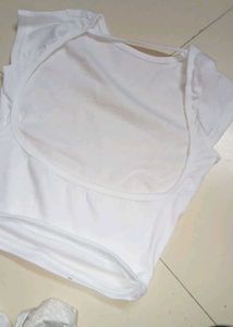 Backless White Crop Top!