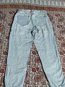 Blue Denim Mom Jeans
