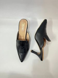Animal Textured Pointed Heels