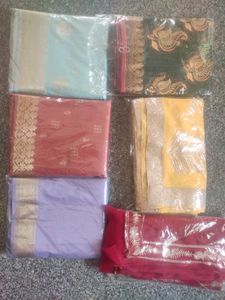 Free Surprise Gift, Saree With Good Conditi