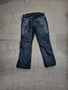 Black Motorcycle Riding Pants