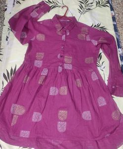 Short Khadi cotton type of Kurta
