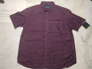 Striped Burgundy Shirt