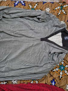 Men's Grey Casual Shirt