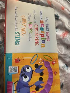 Childrens board book( Never touch a snake)🐍