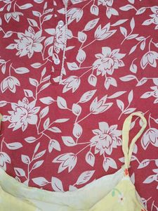 Floral Print Top &amp; Cami Set