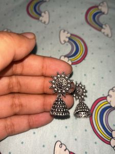 Oxidised Earrings