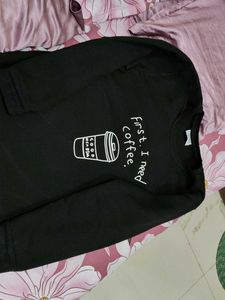 Coffee Graphic Black T-shirt