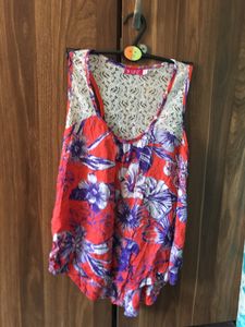 Floral Beach Top
