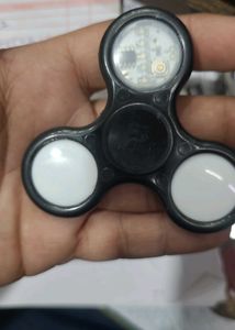 led fidget spinner plastic