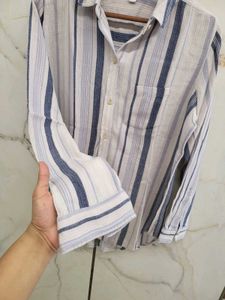 Striped Button Down Shirt