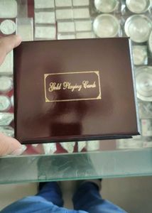 Gold Playing Cards Set