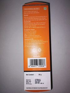 The Derma co 1% Hyaluronic sunscreen gel