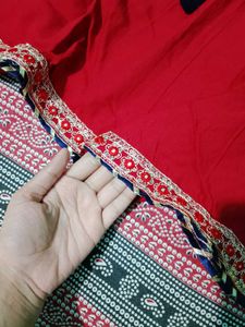 Elegant Red Ethnic Gown