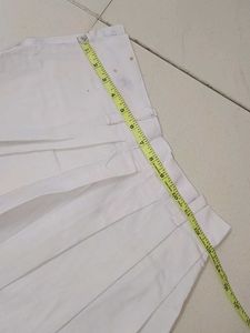 Whait Skirt For School Girl