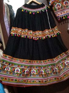 Black Garba Choli For Women