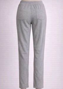 Gray Casual Joggers
