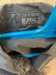 Stylish Gray Military Jacket