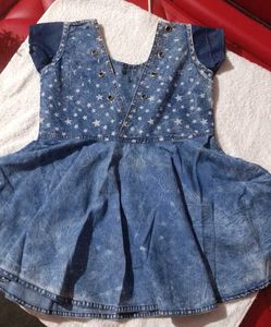 A Blue Floral Top