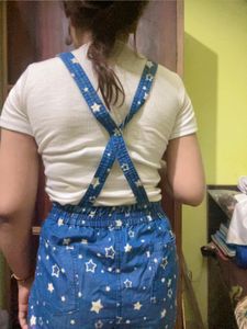 2piece(Shorts Dungaree+ Top)