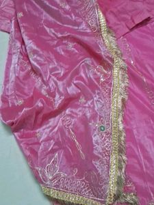 Pink Lehenga Choli Chunri