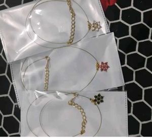 Gold-Plated Floral Necklace