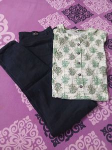 Black Jeans &amp; Floral Top