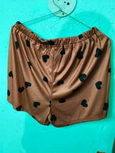 Heart Print Pajama Set