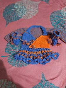 Handmade Sweater And Shoes For Kids