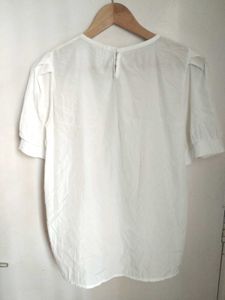 Beautiful Korean White Top