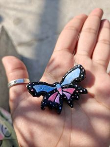 Butterfly Clay Charm To Make Keychain