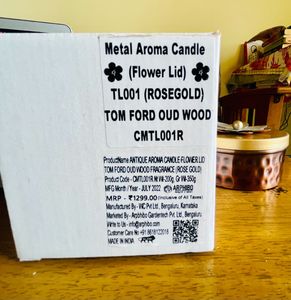 Metal Candle Arphibo Premium Fragrance
