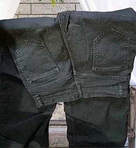 Black Wide Leg Flare Jeans