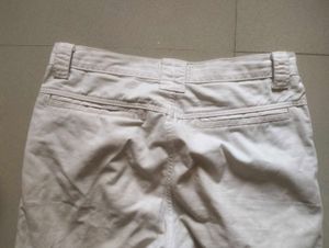 ZARA CREAM CARGOS