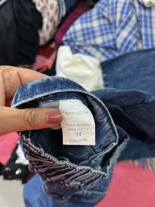 Dark Blue Wide Leg Jeans