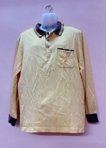 Tshirt Yellow And Brown