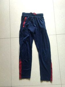 Navy & Red Striped Lounge Pants