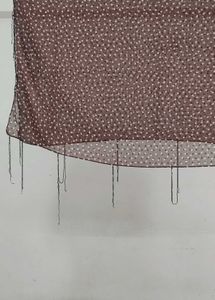 Brown Polka Dot Scarf