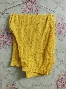 Yellow 🟡 Cotton Suit