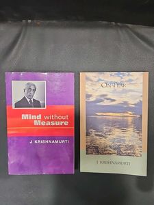 On Fear , Mind Without Measure By J Krishnamurti