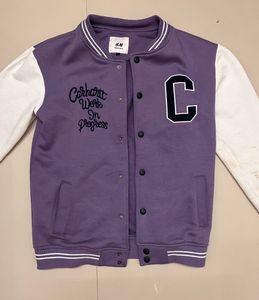 purple varsity jacket