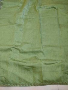 Party Green Saree💚